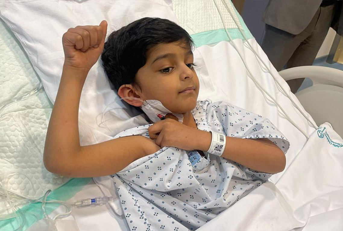 A resilient heart: Abdulrahman's triumph with the support of the Al Jalila Foundation over congenital heart condition