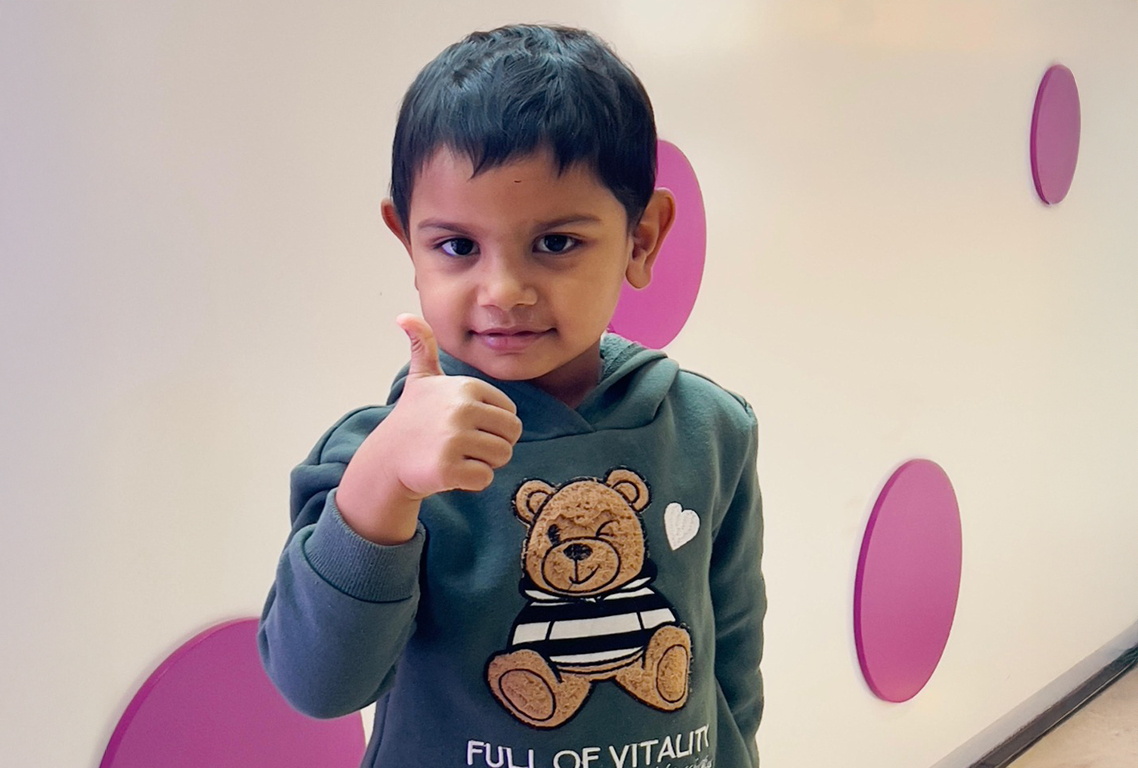 A second chance: Al Jalila Foundation's lifeline for Ferazia, a toddler battling leukaemia