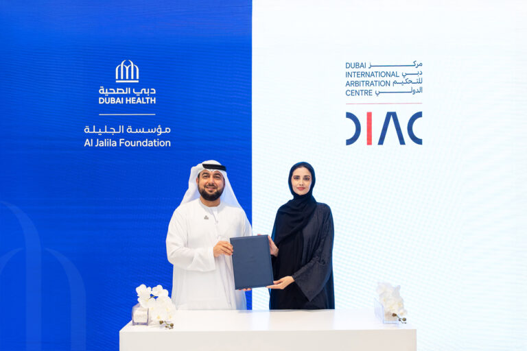 Al Jalila Foundation and Dubai International Arbitration Centre join forces to support transformative healthcare