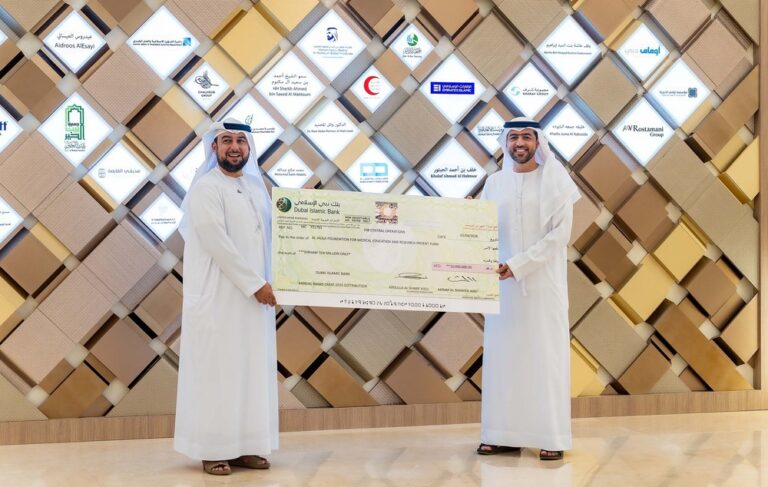 Reflecting community solidarity,   Al Jalila Foundation receives AED 10 million donation from Dubai Islamic Bank